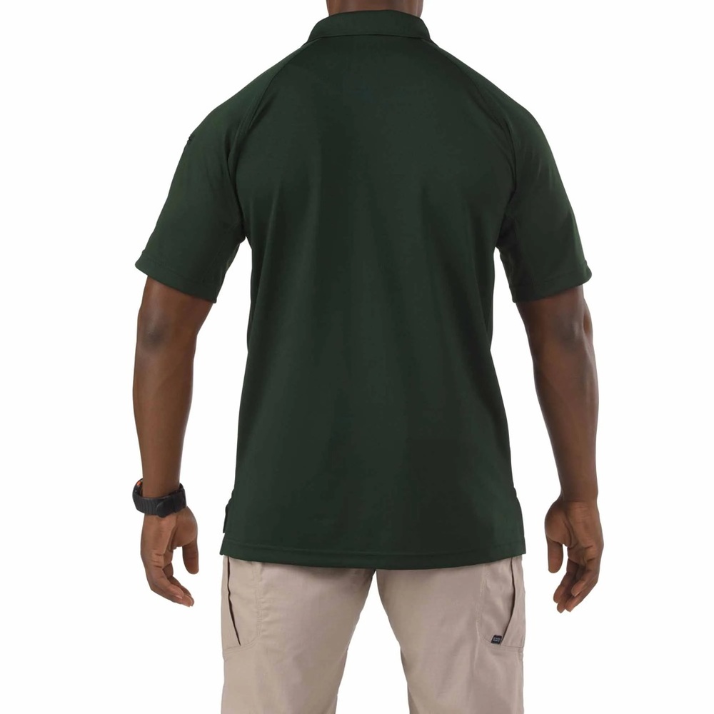 5.11 Tactical men’s performance shirt sleeve polo (71049) Green Small NEW - Picture 2 of 11